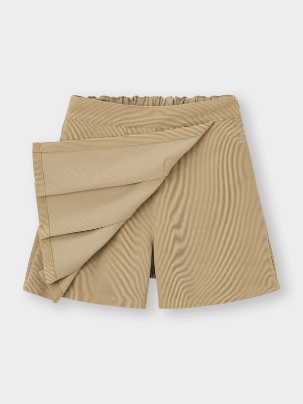 GIRLSコーデュロイプリーツミニスコートJR