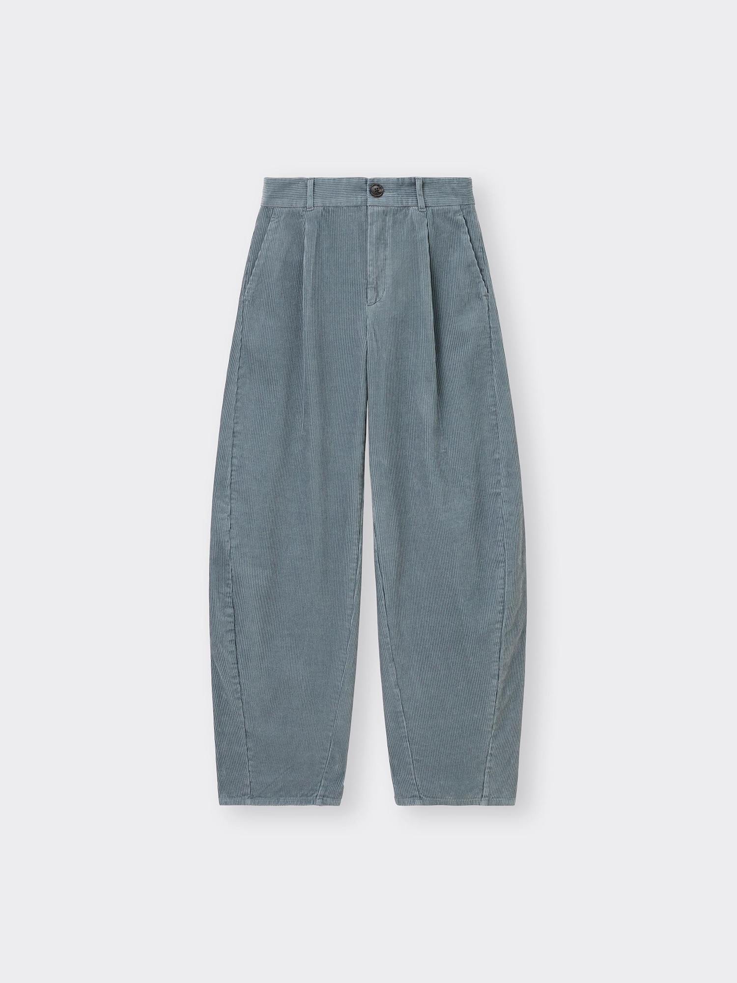 GU公式 | コーデュロイバレルレッグパンツ+EC(丈長め81.0cm