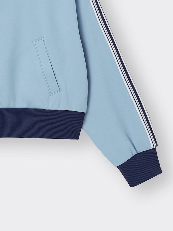 GIRLSクロップドトラックジャケットJR