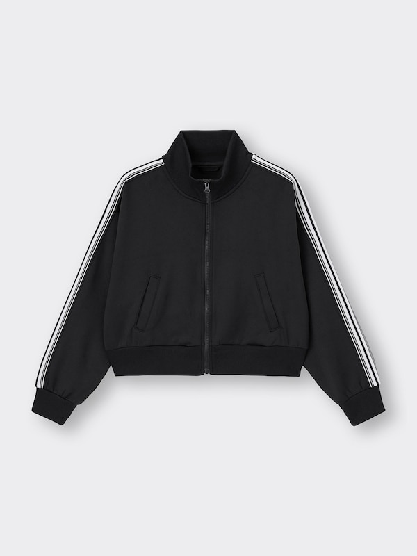 GIRLSクロップドトラックジャケットJR