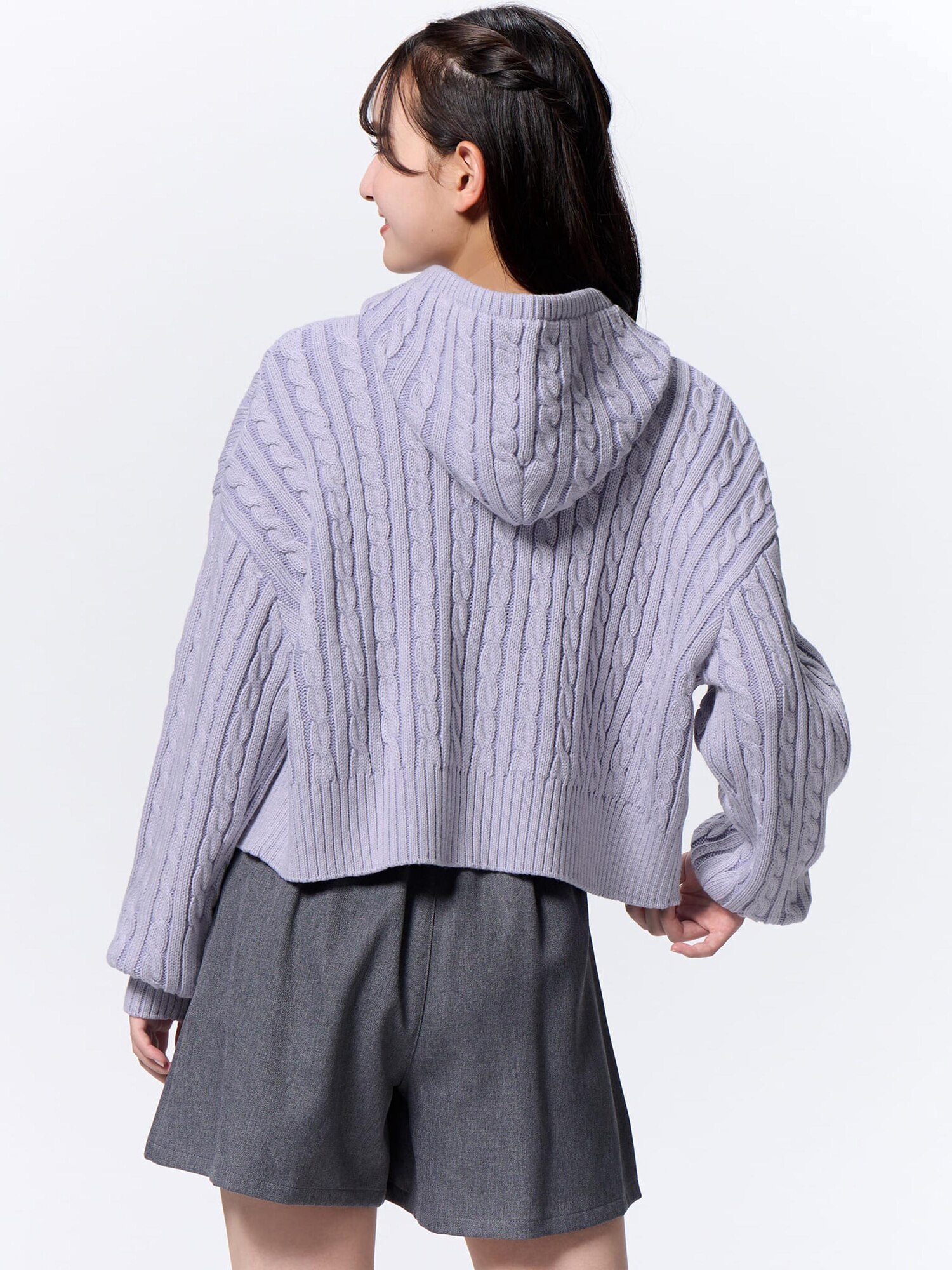 GAP ニット セーター ケーブルニット クロップド レディース