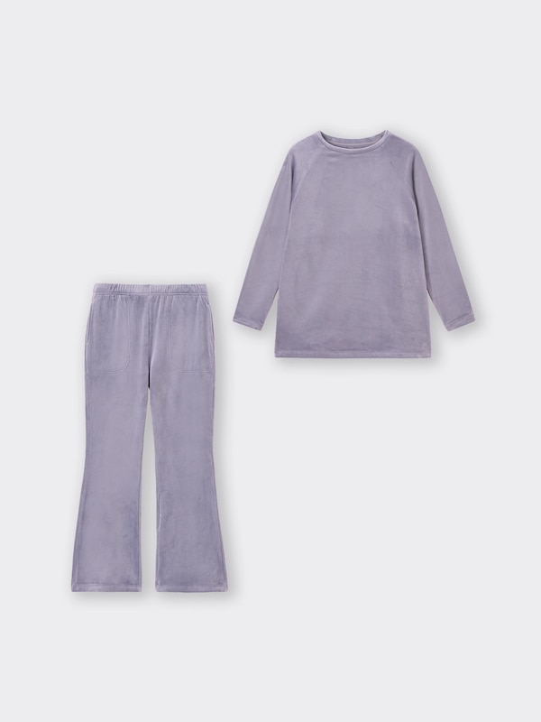 メレンゲフィールラウンジセット長袖&ロングパンツ+E