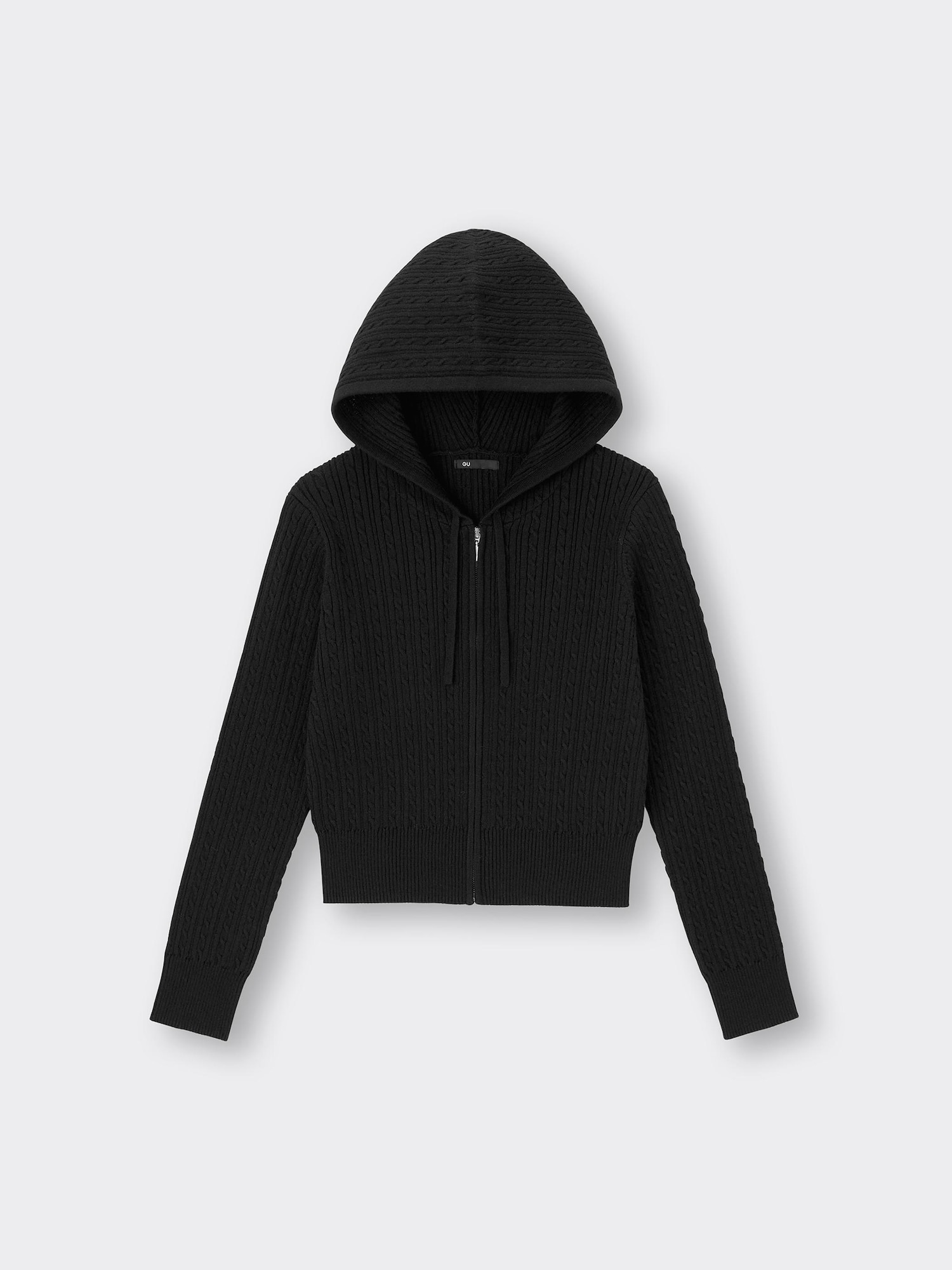 【試着のみ】GU ジップアップパーカーNT＋E ネイビー　XL 美品！試着飲み GU ジップアップパーカーNT＋E ネイビー XL