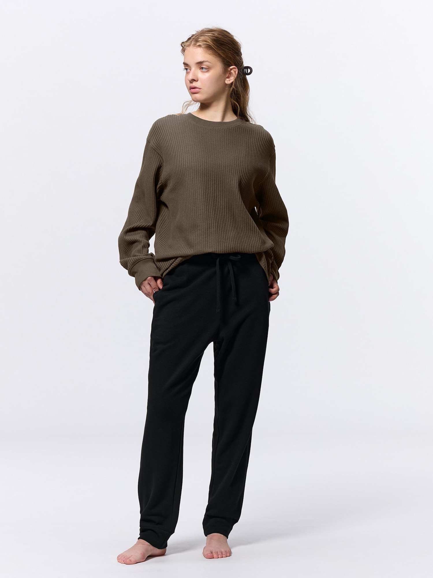 ぱる様向けセット品 GU公式 | ストレッチソフトラウンジセット(長袖&ロングパンツ)