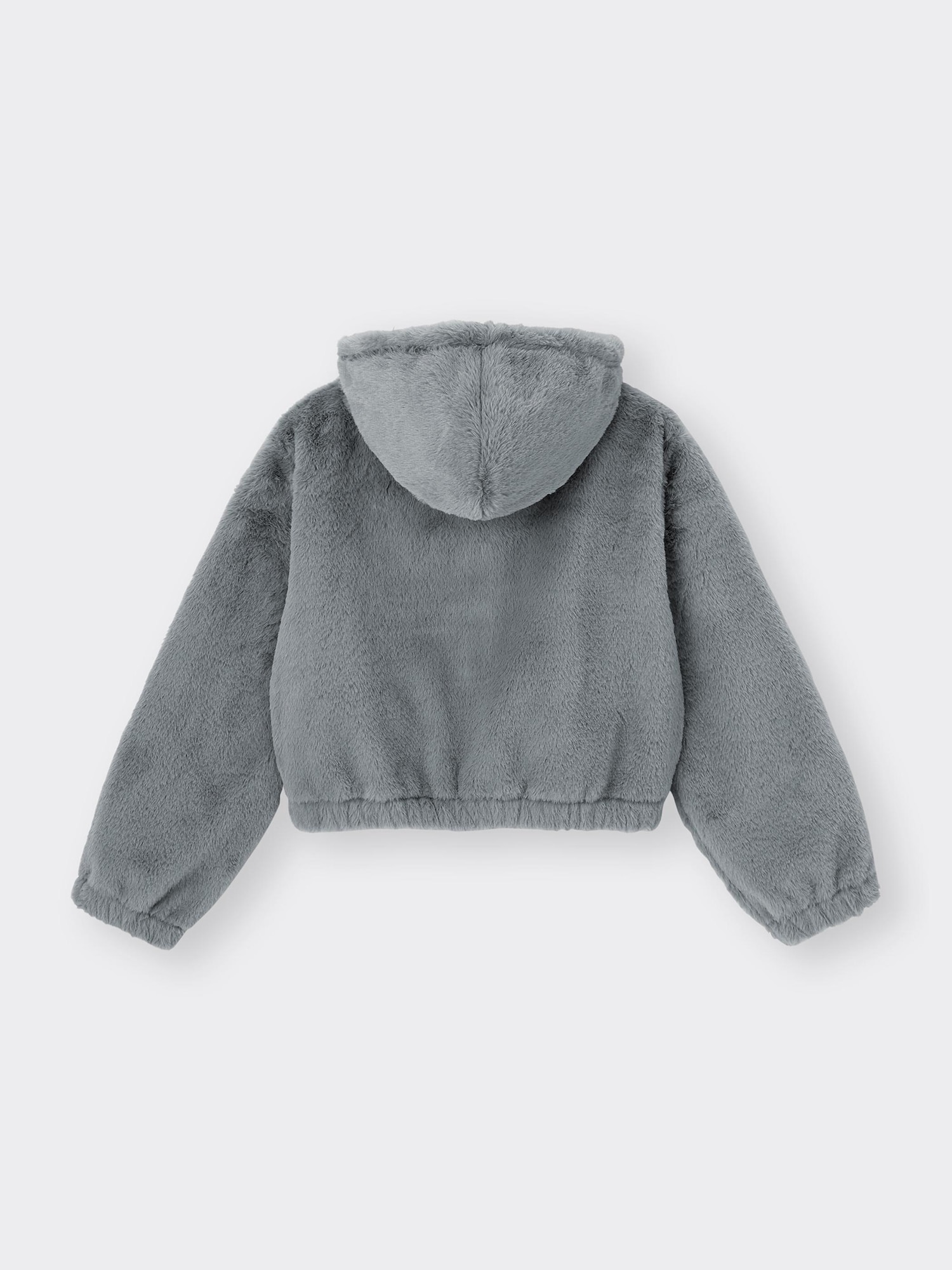 GU公式 | ファーリーフーディジャケット+E