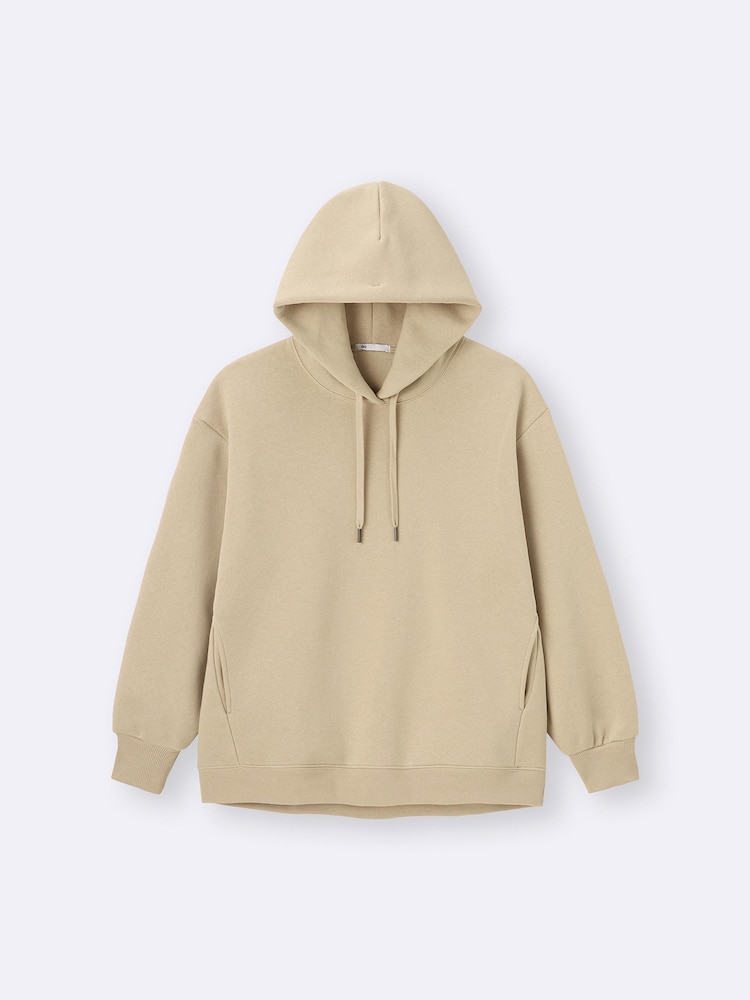 GU公式 | ヘビーウェイトスウェットオーバーサイズパーカ(セットアップ  