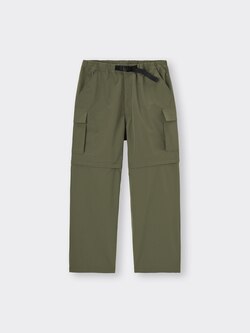 GU公式 | コンバーチブルワイドカーゴパンツ(セットアップ可能)