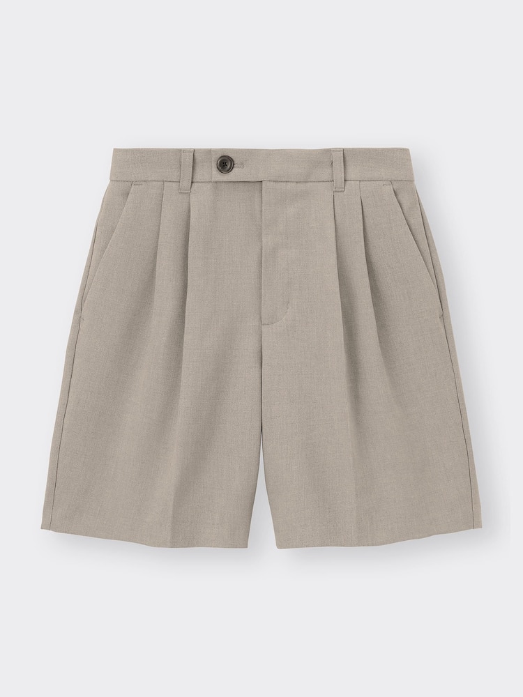 GU公式 | Wタックショートパンツ 