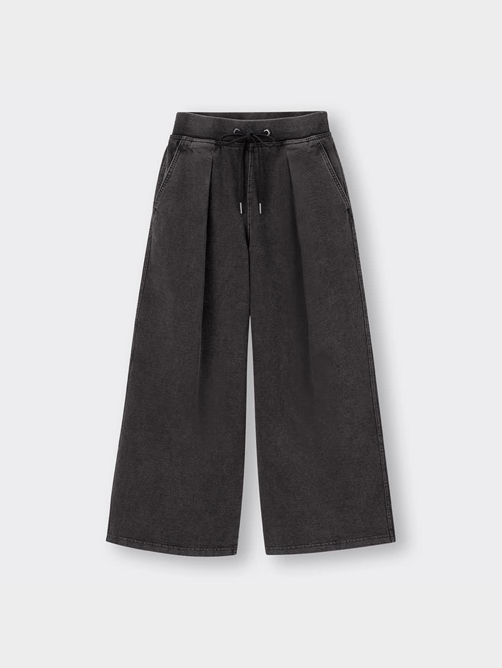 メイミー出品 GU公式 | ウォッシュドスウェットプルオンパンツQ