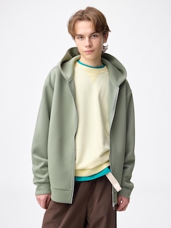 パフスウェットフルジップパーカ