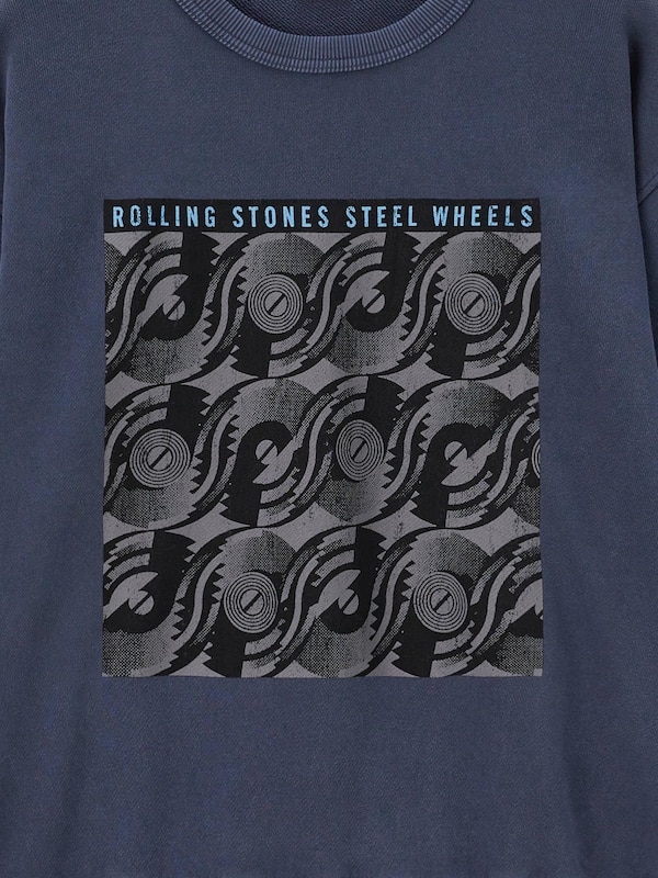 ウォッシュドスウェットプルオーバー The Rolling Stones