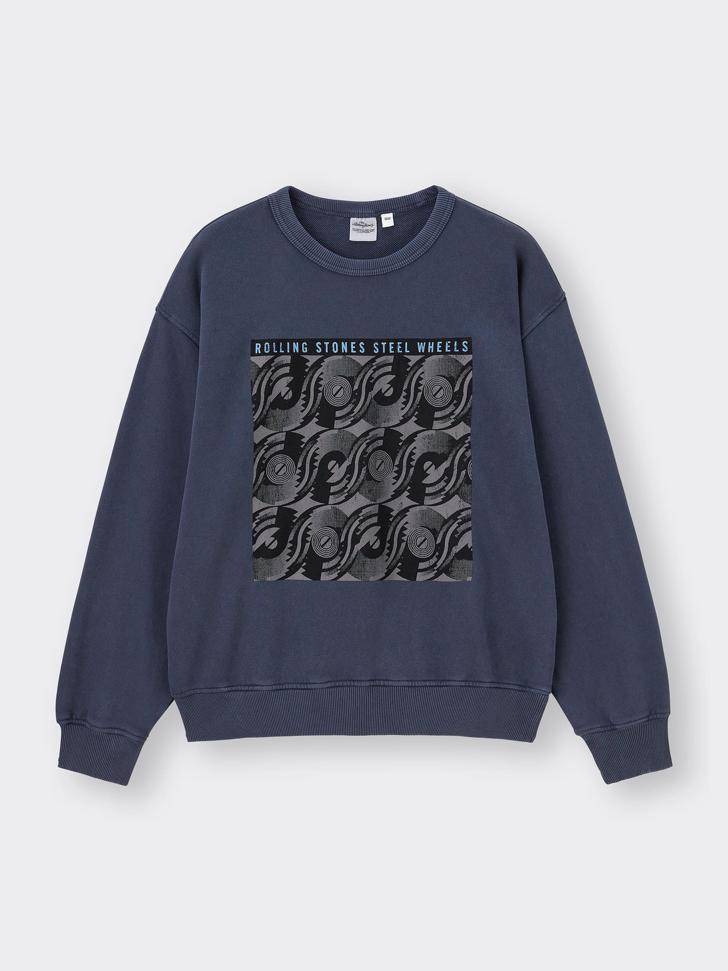 GU公式 | ウォッシュドスウェットプルオーバー The Rolling Stones