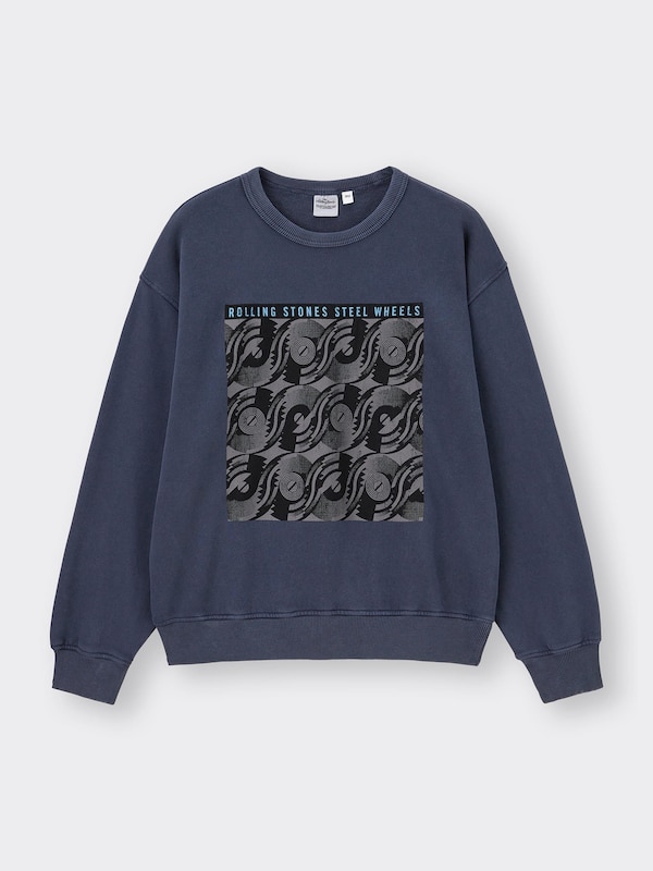 ウォッシュドスウェットプルオーバー The Rolling Stones