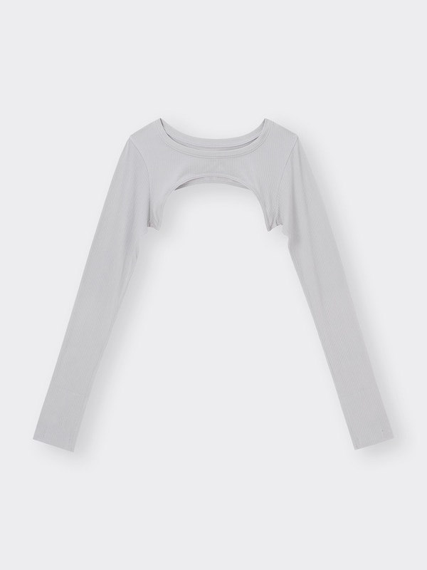 スーパークロップドT(長袖)GA+E