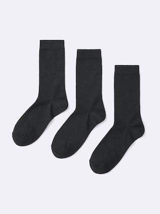 クルーソックス3P 【レディース】 【インナー・下着】【GU公式/ジーユー】 【BLACK】 クルーソックス3P 【レディース】 【インナー・下着】【GU公式/ジーユー】 【BLACK】