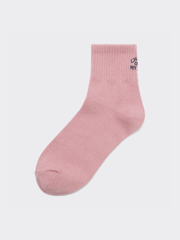 アンクルソックス(刺繍ロゴ)