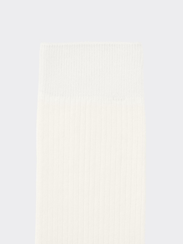 スタイルヒートリブハイソックス+E