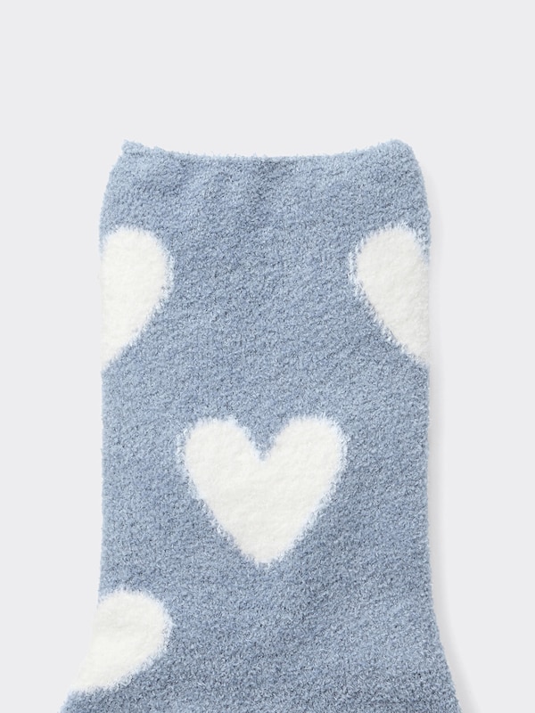 ルームソックス2P(ハート)