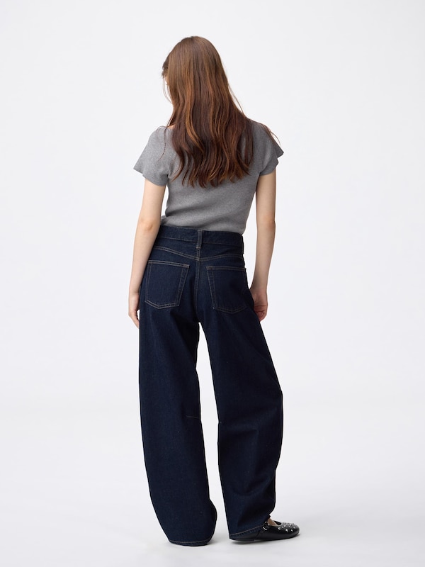 バレルレッグジ��ーンズ(丈標準71.0～75.0cm)(セットアップ可能)