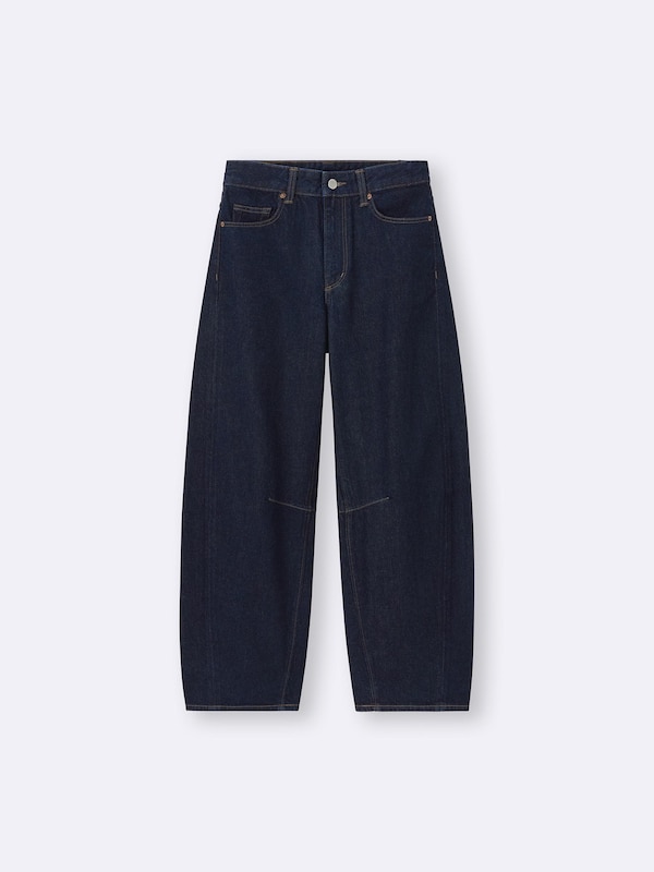 バレルレッグジーンズ(丈標準71.0～75.0cm)(セットアップ可能)