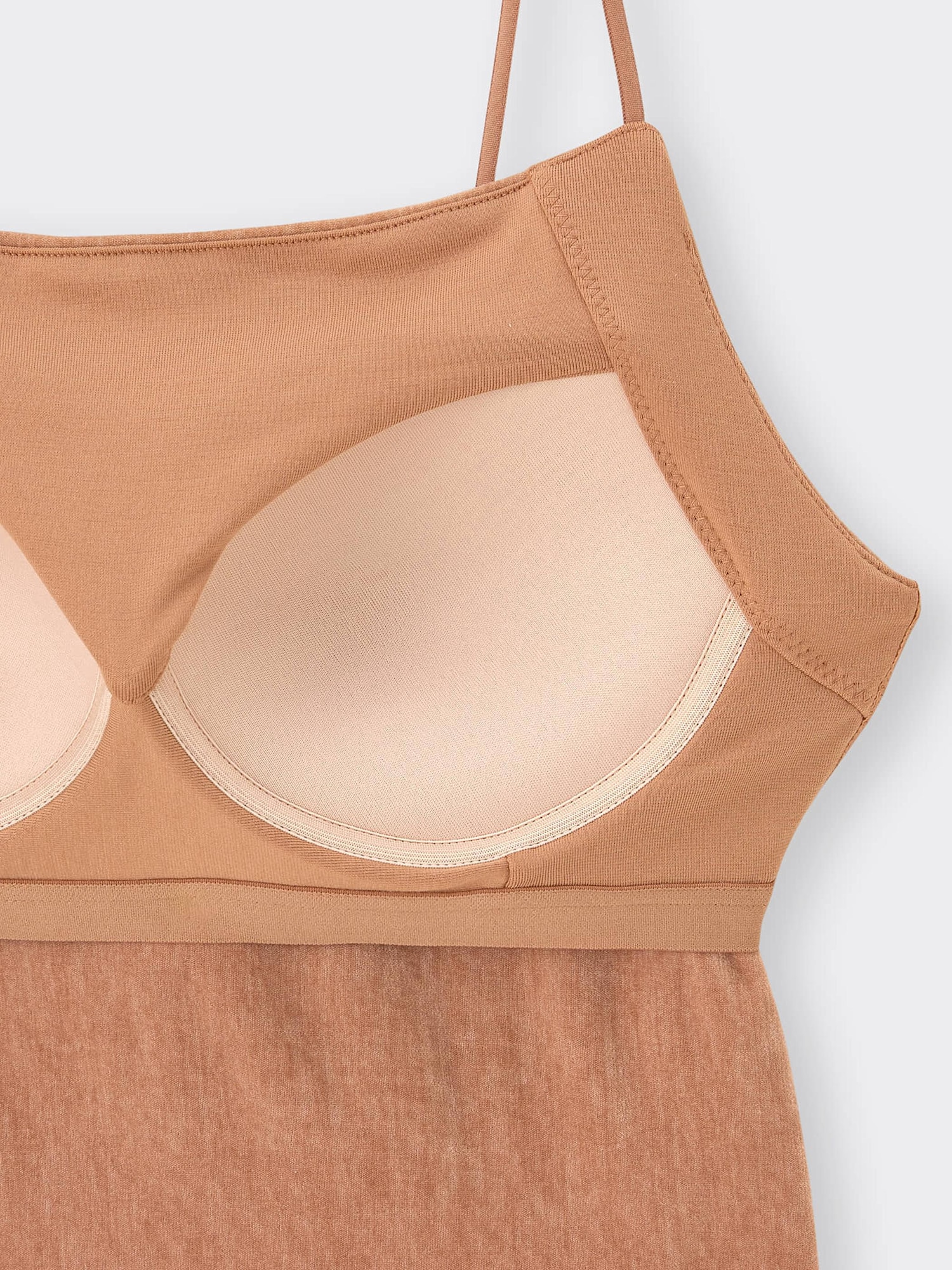 リバーシブルスタイ no.21 GU公式 | ブラフィールベロアクロップドキャミソール