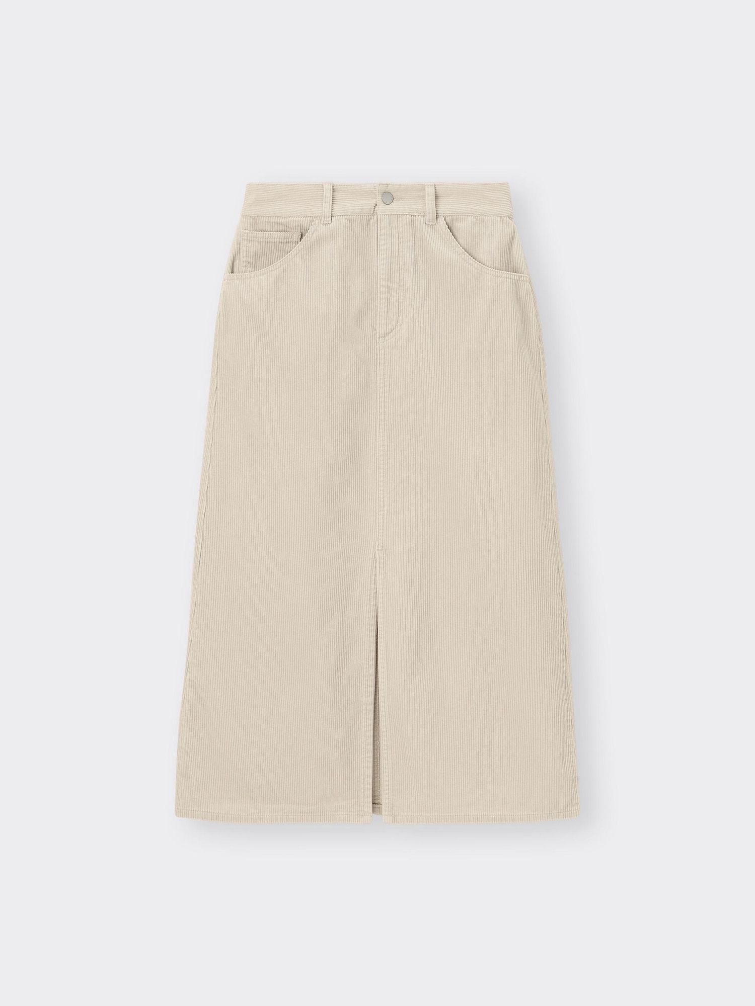 とら✨ GU公式 | コーデュロイナロースカート+E(セットアップ可能)