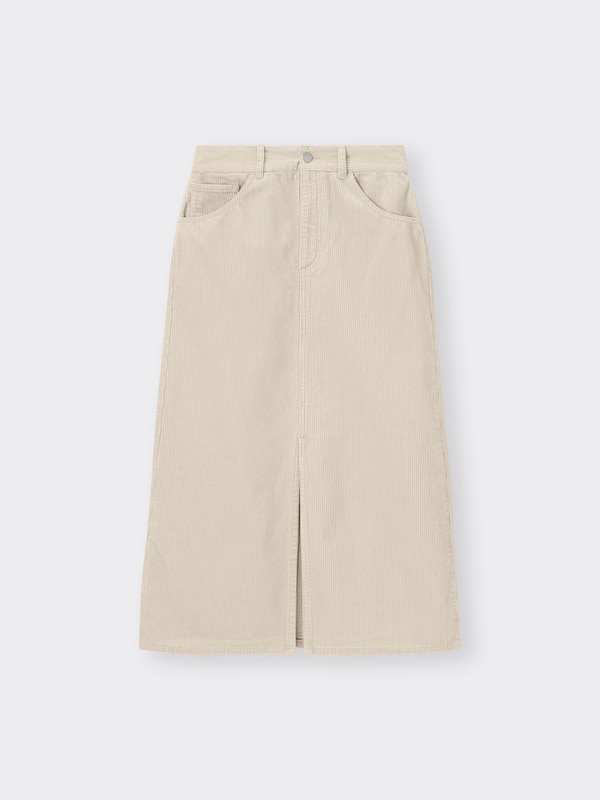 コーデュロイナロースカート+E(セットアップ可能)