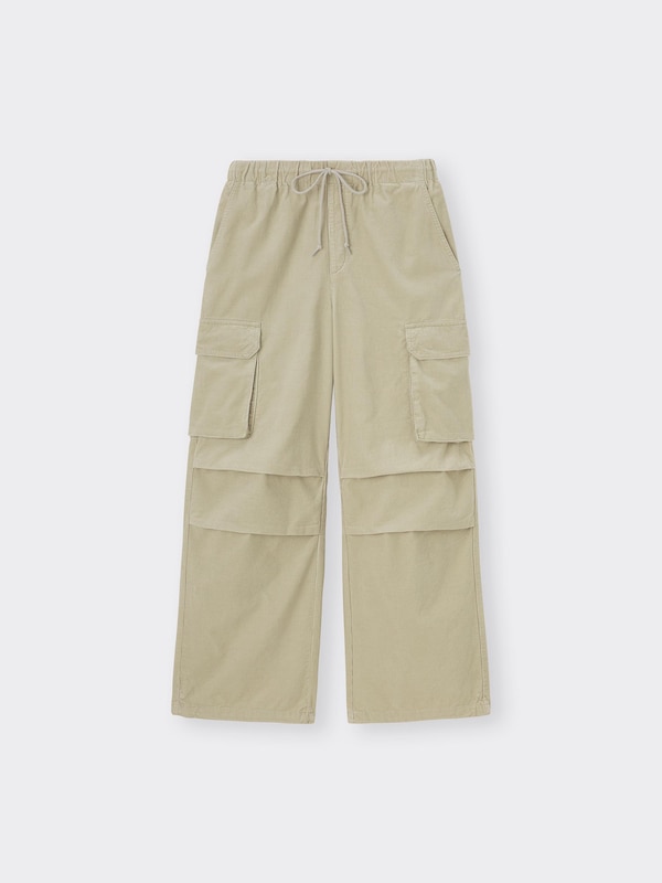 コーデュロイパラシュートパンツ