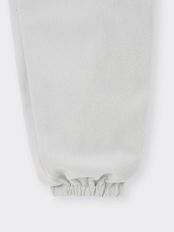 KIDS(男女兼用)裏フリースワイドカーゴジョガーパンツ