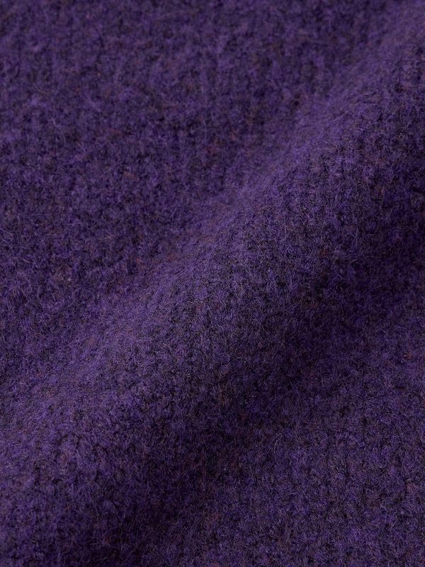 ブラッシーニットクルーネックセーター