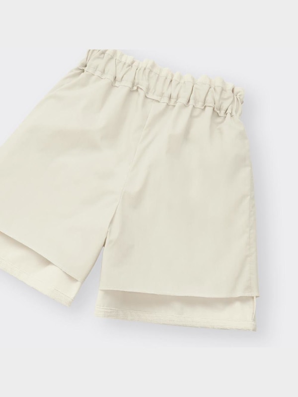 GIRLSウエストギャザータックショートパンツJR