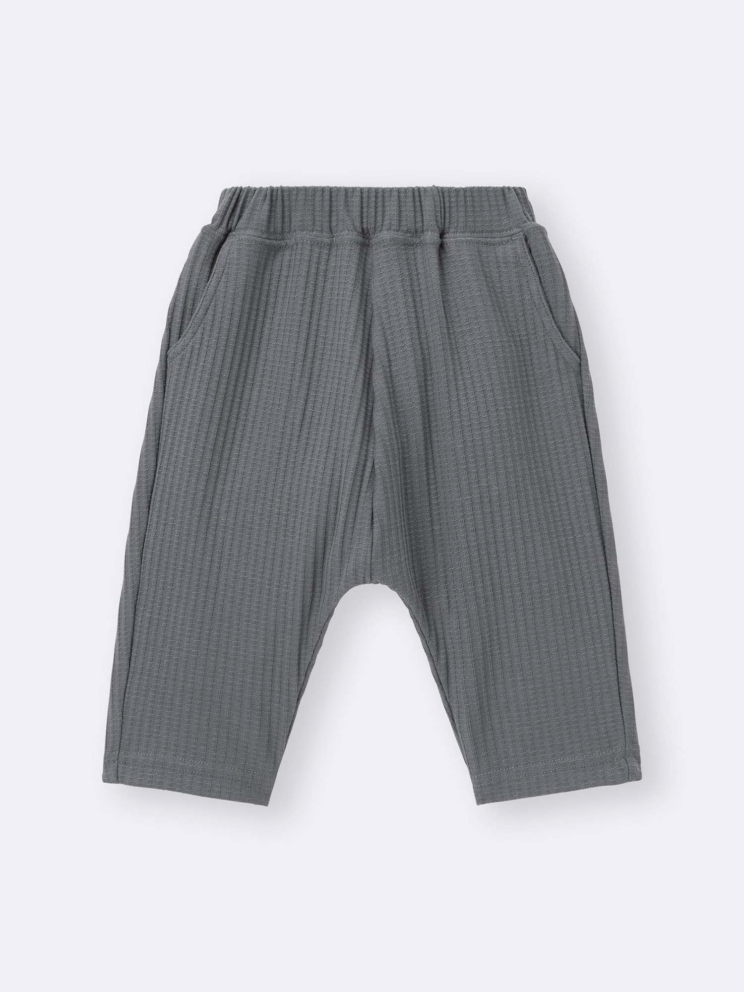 GU公式 | BABY(TODDLER)ドライサマナルパンツ(7分丈)(ワッフル)+E