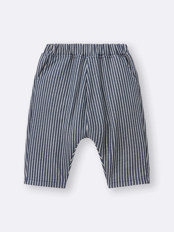 BABY(TODDLER)ドライサマナルパンツ(7分丈)(ストライプ)+E