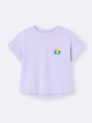 BABY(TODDLER)カンタンT(ワンポイント)+E 【KIDS・TEEN】 【BABY(ベビー)】【GU公式/ジーユー】 【LIGHT PURPLE】 BABY(TODDLER)カンタンT(ワンポイント)+E 【KIDS・TEEN】 【BABY(ベビー)】【GU公式/ジーユー】 【LIGHT PURPLE】