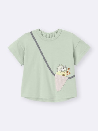 BABY(TODDLER)カンタンT(アイスクリーム)+E 【KIDS・TEEN】 【BABY(ベビー)】【GU公式/ジーユー】 【LIGHT GREEN】 BABY(TODDLER)カンタンT(アイスクリーム)+E 【KIDS・TEEN】 【BABY(ベビー)】【GU公式/ジーユー】 【LIGHT GREEN】