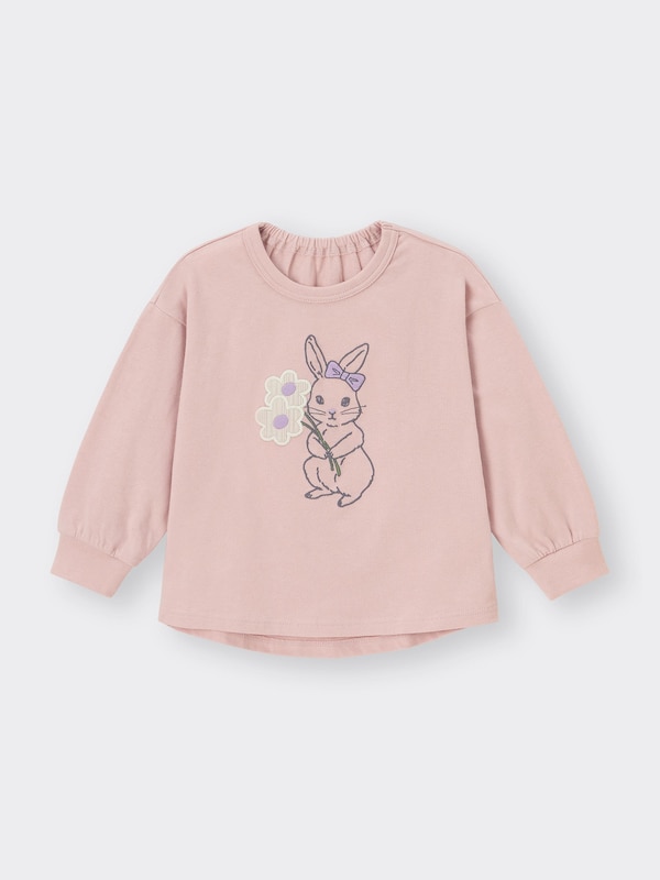 BABY(TODDLER)カンタンT(長袖)(ラビット)