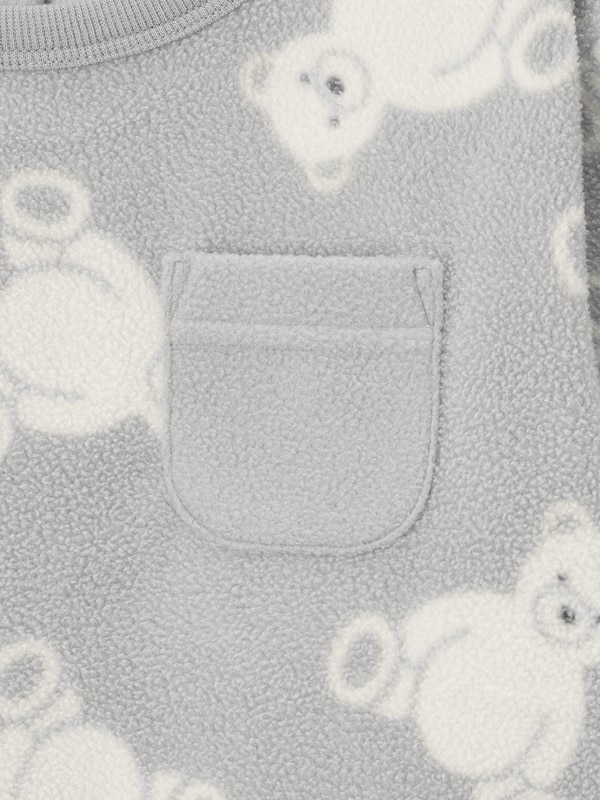 BABY(TODDLER)フリースカンタンパジャマ(長袖&ロングパンツ)+E