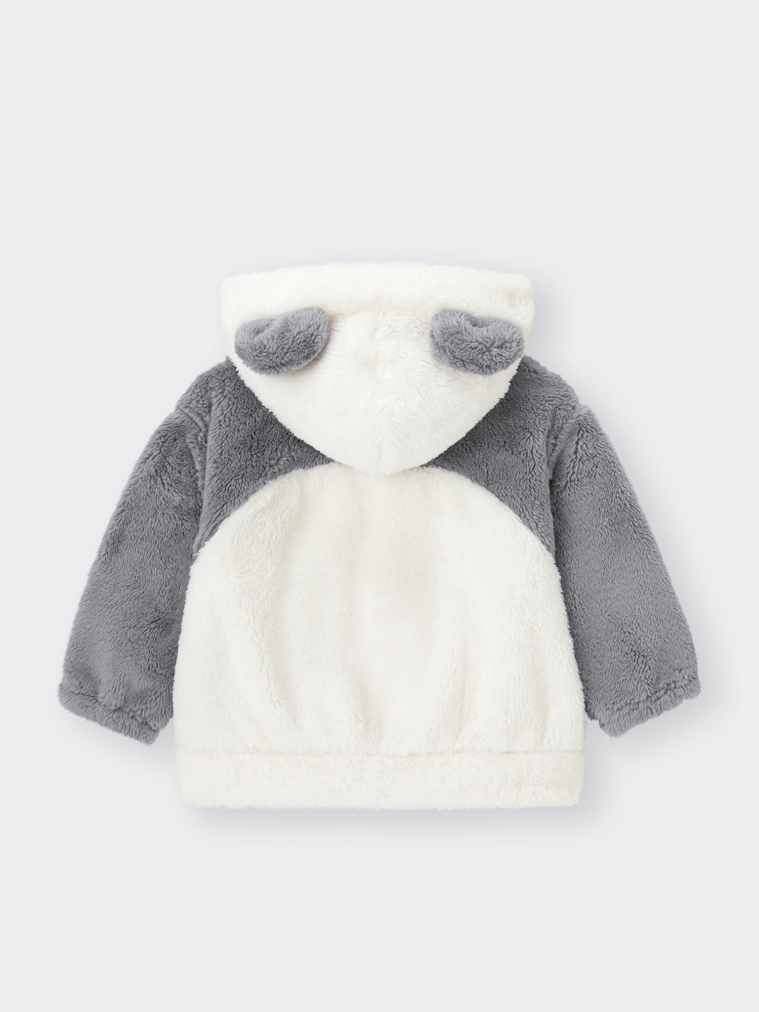 GU公式 | BABY(TODDLER)フリース耳付きフルジップパーカ