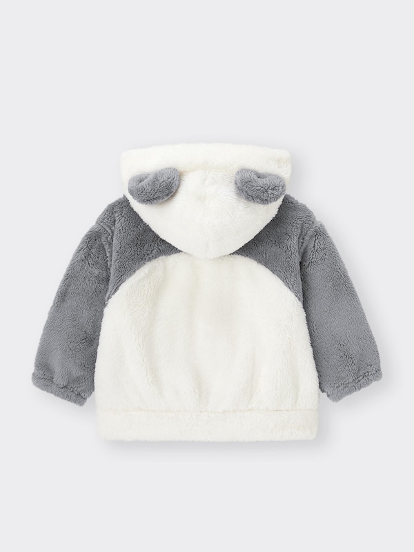 BABY(TODDLER)フリース耳付きフルジップパーカ