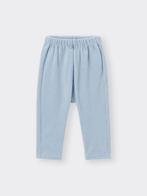 BABY(TODDLER)裏起毛サマナルパンツ(10分丈)(リブ)