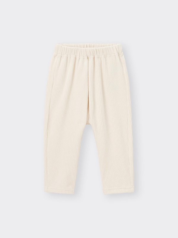 BABY(TODDLER)裏起毛サマナルパンツ(10分丈)(リブ)