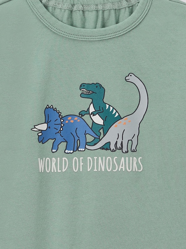 BABY(TODDLER)カンタンT(長袖)(ダイナソー)