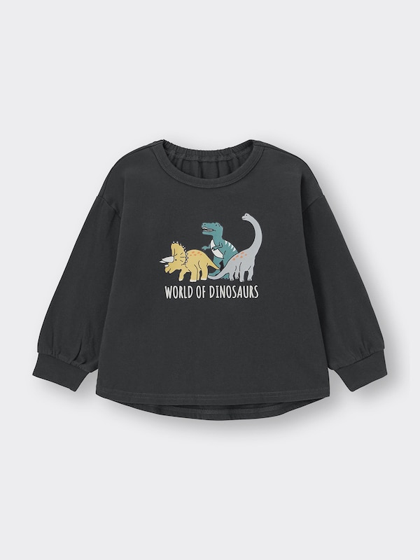 BABY(TODDLER)カンタンT(長袖)(ダイナソー)