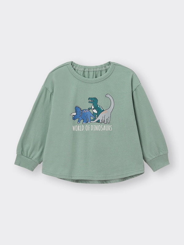 BABY(TODDLER)カンタンT(長袖)(ダイナソー)