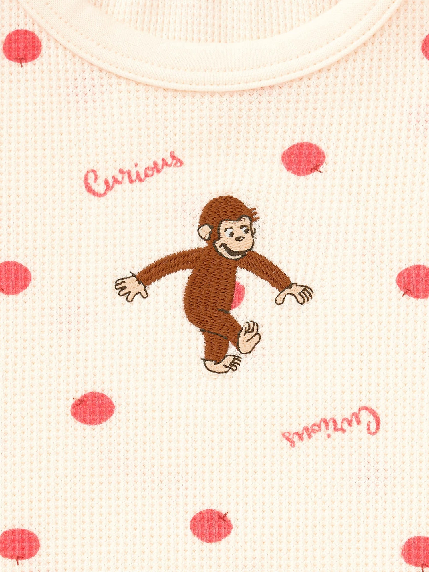 購入不可 GU公式 | BABY(TODDLER)カンタンT(長袖) Curious George(KIDS・TEEN)の