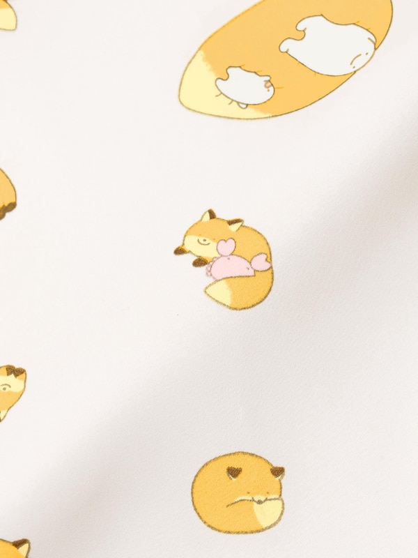 KIDS(男女兼用)サテンパジャマ(半袖&ショートパンツ) NANDEMOIKIMONO