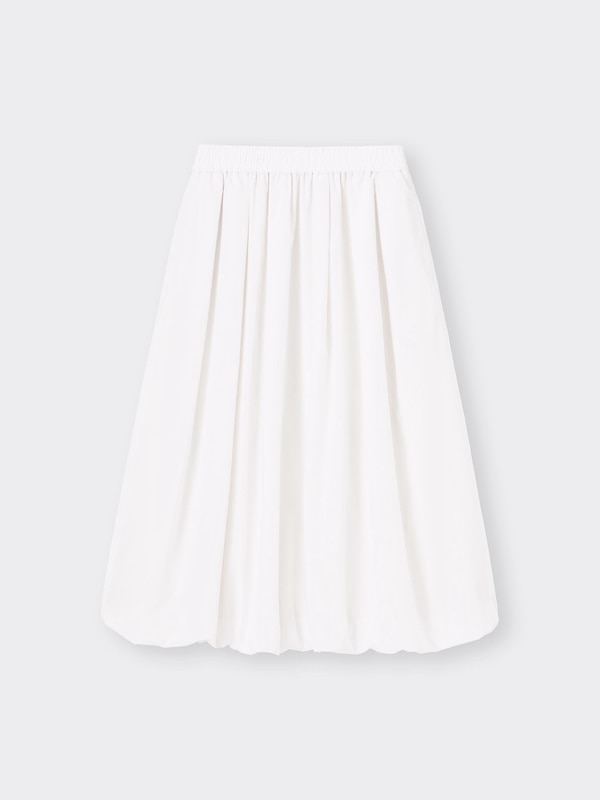 バブルヘムミディスカートNTQ+E