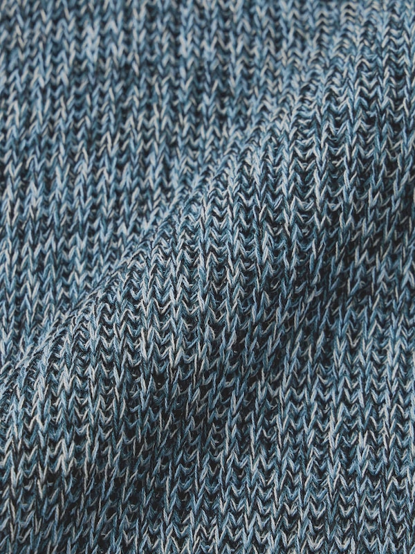 ウォッシャブルメランジVネックベスト