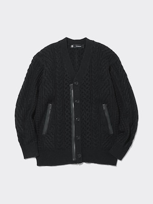 男裝 Cable Knit Cardigan/UNDERCOVER