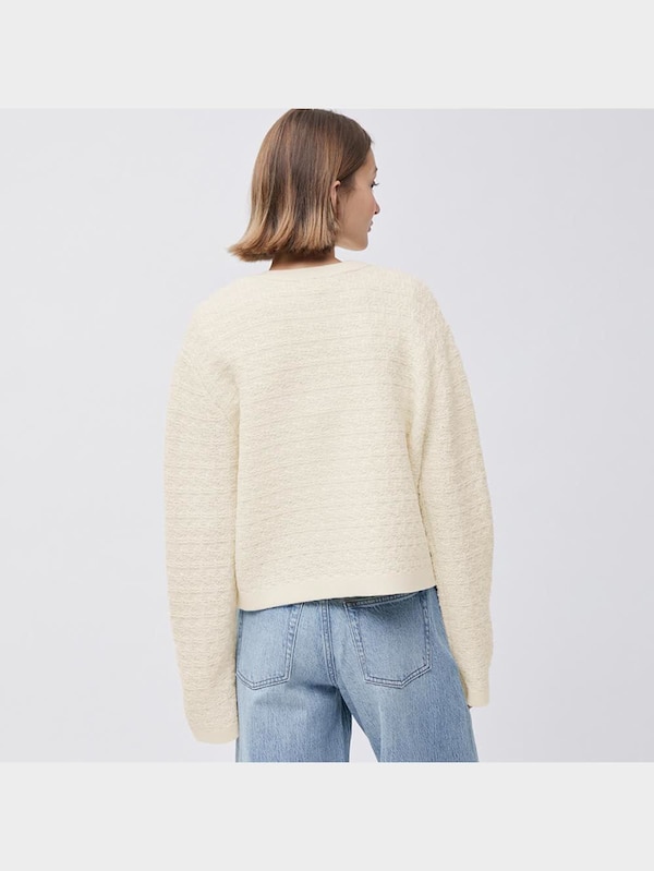 ダブルポケットニットジャケット(長袖)